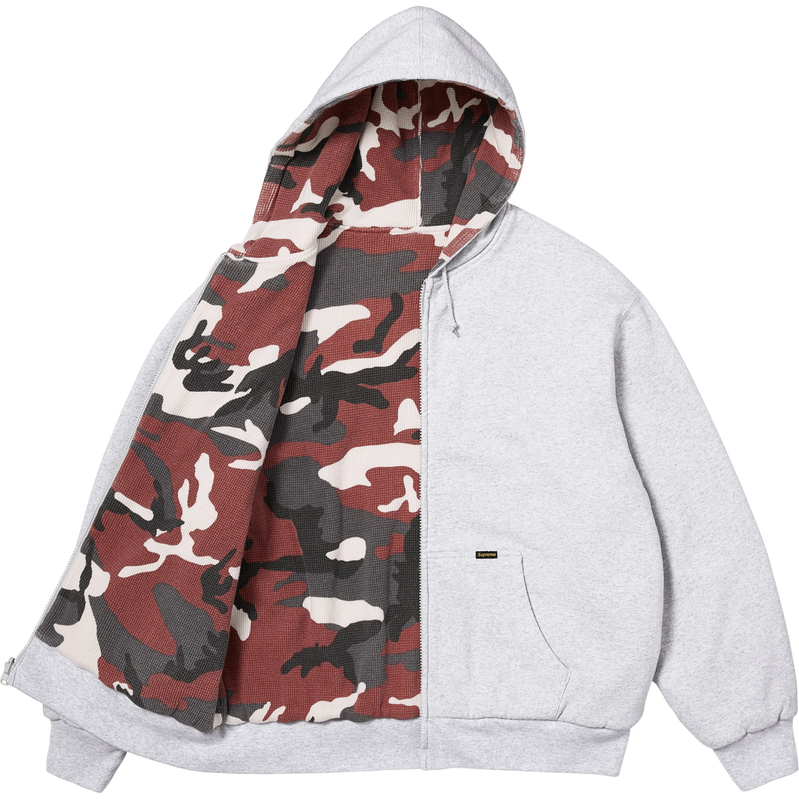 Reversible Work Zip Up Hooded Sweatshirt view 26